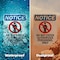 Signmission Do Not Enter Authorized OSHA Notice Sign, Plastic, 7in W x 10in L, 2PK OS-2PACK-NS-P-710-V-11167 - alternate 3